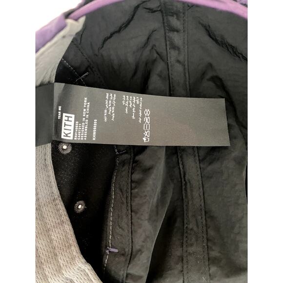 Kith Women Checkered Satin Camper Cap "Nightshade" - Picture 6 of 6